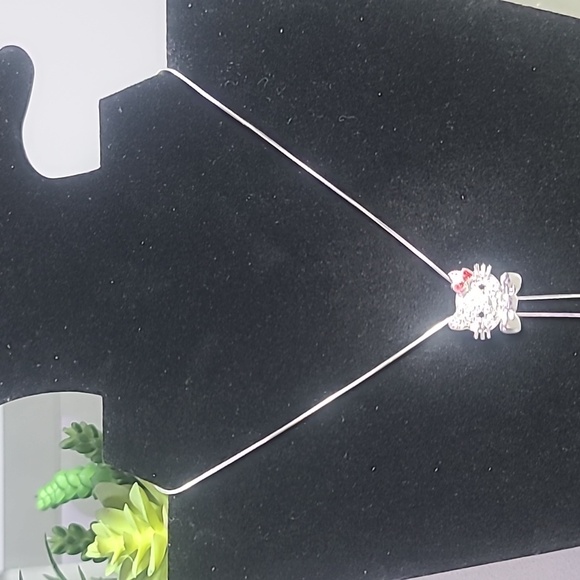 Hello Kitty Rhinestone Lariet Necklace - Picture 3 of 6